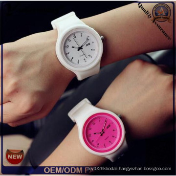 Yxl-993 2016 Fashion Casual Jelly Silicone Quartz Watch Wristwatches Women′s Dress Brand Watches